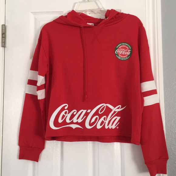 Coca cola hoodie womens Clearance